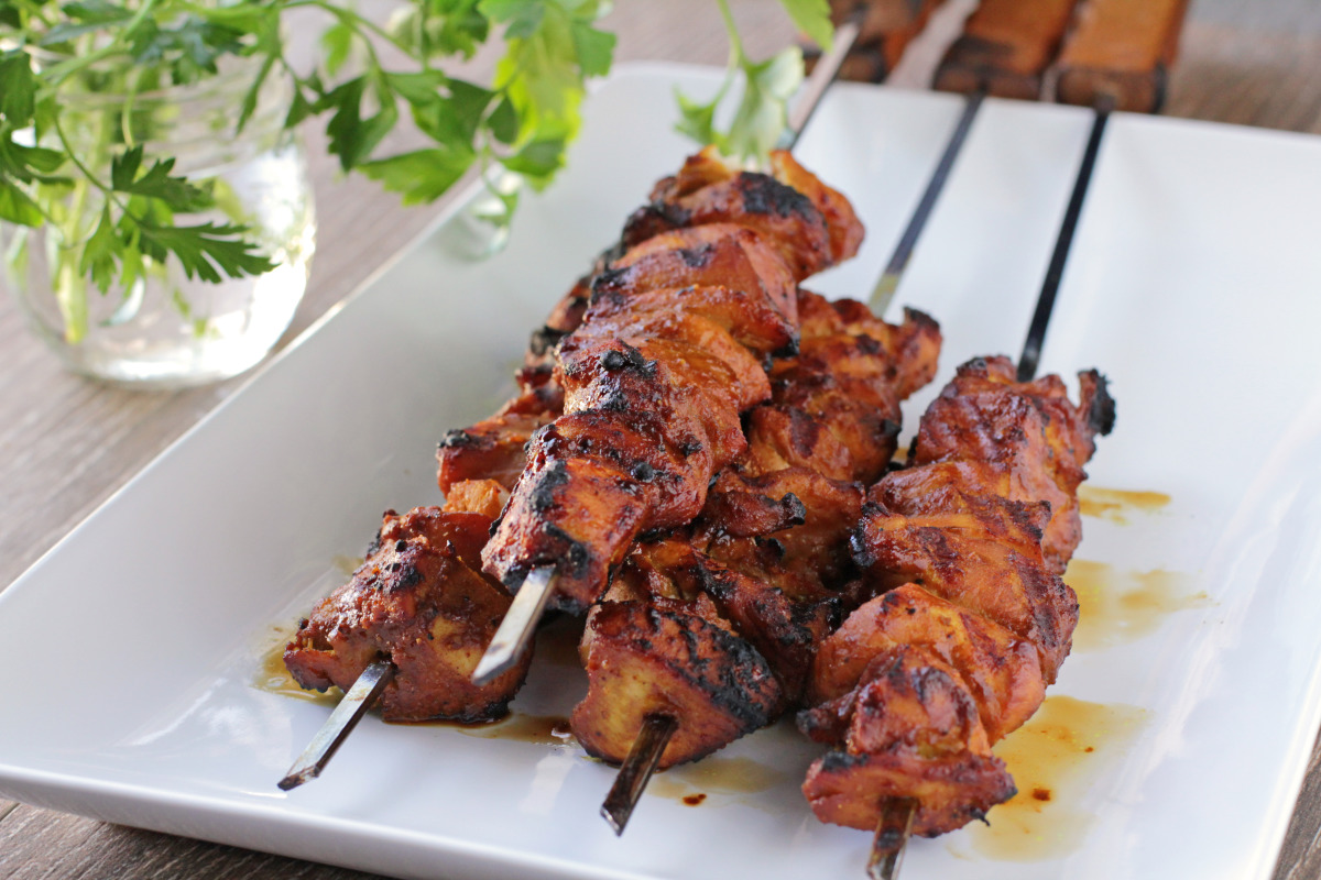 Chicken store satay bbq